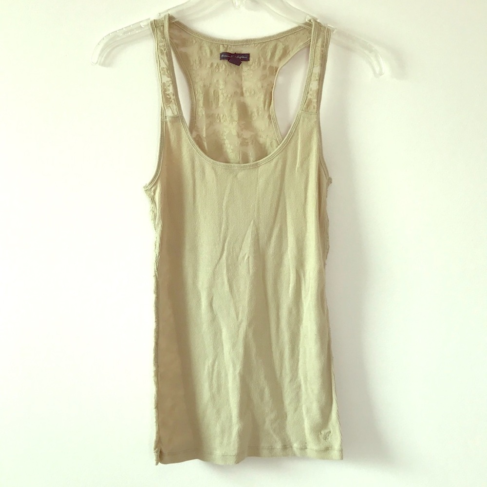 AEO Lace Racer Back Tank